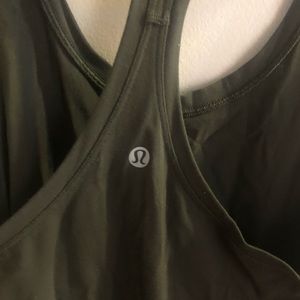 Olive green tank